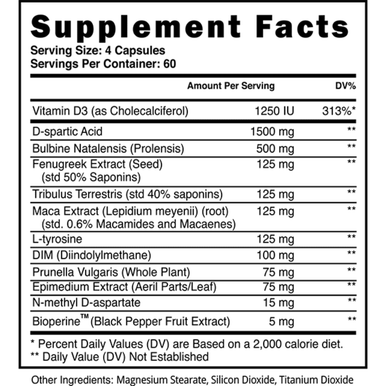 Blackstone Labs Apex Male - 240 Capsules