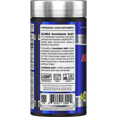 Allmax Nutrition Arachidonic Acid 120 Capsules