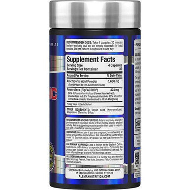 Allmax Nutrition Arachidonic Acid 120 Capsules