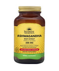 Sunshine Nutrition's Ashwagandha 500 mg Vegetable Capsules 100's