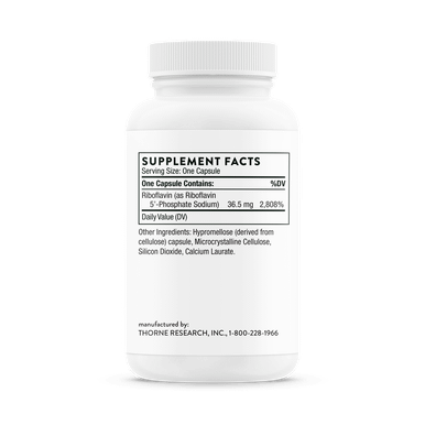 Thorne Riboflavin 5'-Phosphate 60 Capsules