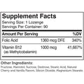 Zahler's B12 Energizer Pick Me Up 180 Lozenges