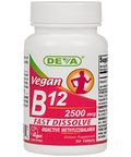 Deva Nutrition Llc - Vegan B12 2500 Mcg 90 Tablets
