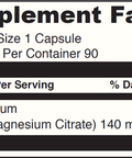 DaVinci Magnesium Citrate90 vcaps