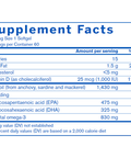 Finest Pure Fish Oil Ultra D 60 Softgels By Pharmax
