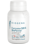 Curcuma 500 & BioPerine 60 caps by Biogena