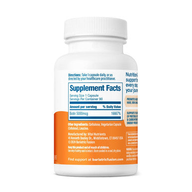 Bariatric Fusion healthy Biotin 90 Capsules
