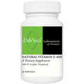 DaVinci Natural Vitamin E-40060 gels