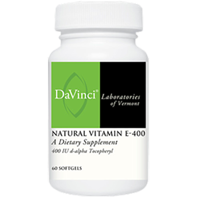 DaVinci Natural Vitamin E-40060 gels