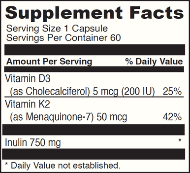 DaVinci Vitamin K2 Plus (Menaquinone-7)60 caps