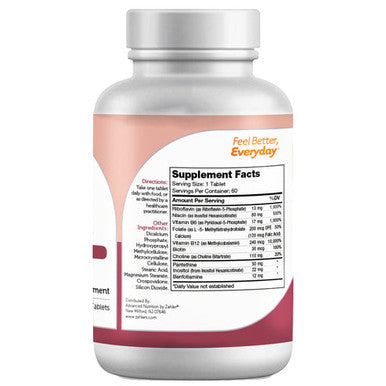 B-Complex 60 Timed Release tabs by Advanced Nutrition by Zahler