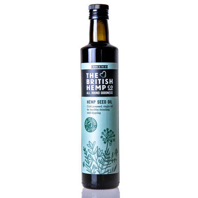 The British Hemp Co Hemp Seed Oil 500Ml
