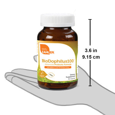 Zahler's Biodophilus 100 Billion Digestive Health 30 Capsules