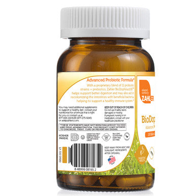 Zahler's Biodophilus 100 Billion Digestive Health 30 Capsules