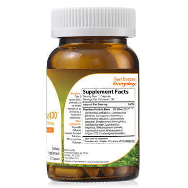 Zahler's Biodophilus 100 Billion Digestive Health 30 Capsules