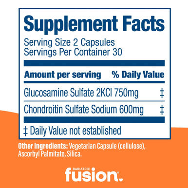 Bariatric Fusion Strong Bone & Joint Support 60 Capsules