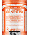Dr Bronner's Tea Tree Pure-Castile Liquid Soap 946ml