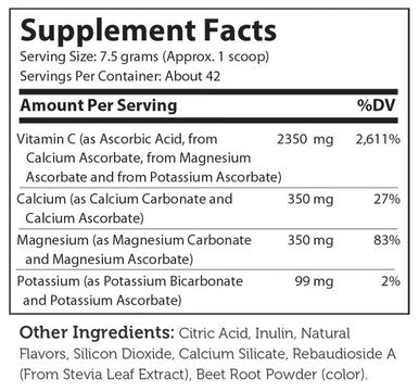 Zahler's Buffered C Powder General Health 315 grams