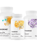 Thorne Thyroid Health Bundle Super EPA & Curcumin Phytosome & Thyrocsin