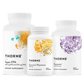 Thorne Thyroid Health Bundle Super EPA & Curcumin Phytosome & Thyrocsin