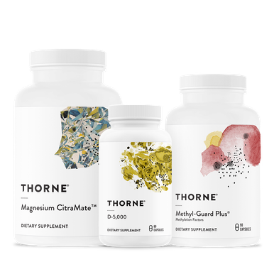 Thorne Methylation Bundle Magnesium CitraMate & D-5000 & & Methyl-Guard Plus