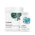 Thorne Energy Bundle Daily Greens Plus & Basic B Complex & Daily Greens Plus & Basic B Complex