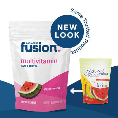 Bariatric Fusion Bundle & Save - Watermelon Soft Chews Multivitamin 60 Soft Chews 8 Bags