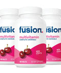 Bariatric Fusion Bundle & Save - Wild Cherry Complete Chewable Multivitamin 120 Tablets 12 Bottles