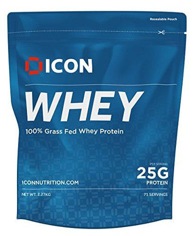 ICON Nutrition 100% Whey Protein 960g Strawberry Milkshake