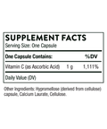 Thorne Ascorbic Acid (60 count) 60 Capsules