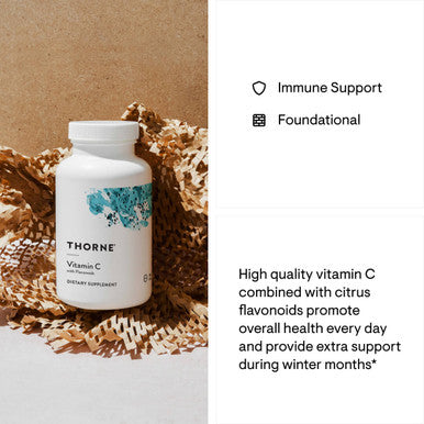 Thorne Vitamin C with Flavonoids (90 count) 90 Capsules