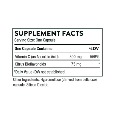 Thorne Vitamin C with Flavonoids (90 count) 90 Capsules