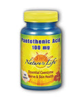 Nature's Life Pantothenic Acid 100 mg | 100 ct
