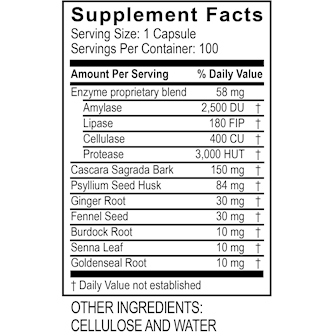 ReleaseZyme 100 caps by Transformation Enzyme