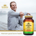 Sunshine Nutrition Calcium With Vitamin D3 100 Tablets