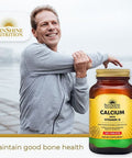 Sunshine Nutrition Calcium With Vitamin D3 100 Tablets
