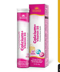 Sunshine Nutrition Calcium + Vitamin D3 Effervescent 20 Tablets