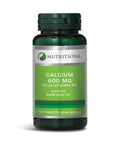 Nutritionl Calcium 600 + D3 400 Tablets 100's