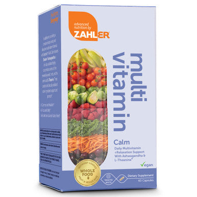 Zahler's Multivitamin Calm Targeted Multis 60 Capsules