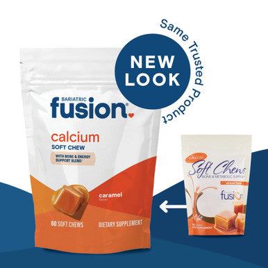 Bariatric Fusion Caramel Calcium Citrate Energy Soft Chews 60 count