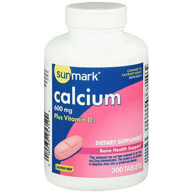 Sunmark Calcium 600 + D3 300 Tabs By Sunmark