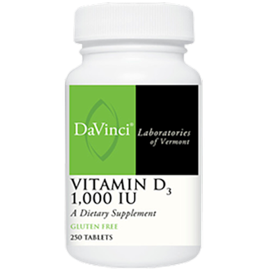 DaVinci Vitamin D3 1000 IU250 tabs