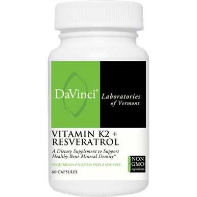 DaVinci Vitamin K2+Resveratrol60 vegcaps