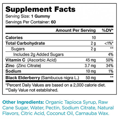 Chapter One Immunity 60 gummies