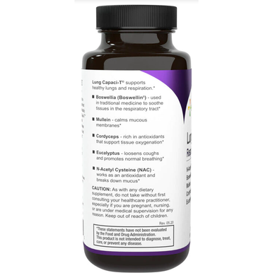 Lung Capaci-T 90 vegcaps By LifeSeasons