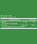 Nutritionl Chromium Picolinate 200 Mcg Tablets 100's