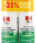 Cinq sur Cinq Citriodora Anti-Mosquitoes Spray 2 x 100ml