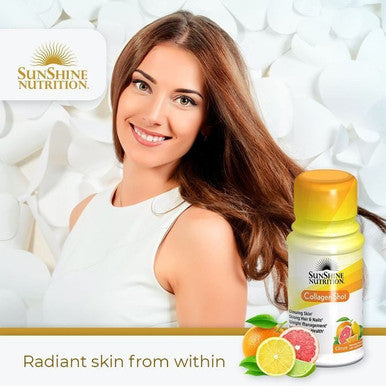 Sunshine Nutrition Collagen Shots Citrus Flavor 60 ml - Box of 12 Pieces