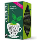 Clipper Organic Green Tea 40 Unbleached Plastic-Free Tea Bags