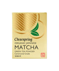 Clearspring Organic Japanese Matcha Green Tea Powder Ceremonial Grade (Tin) 30g